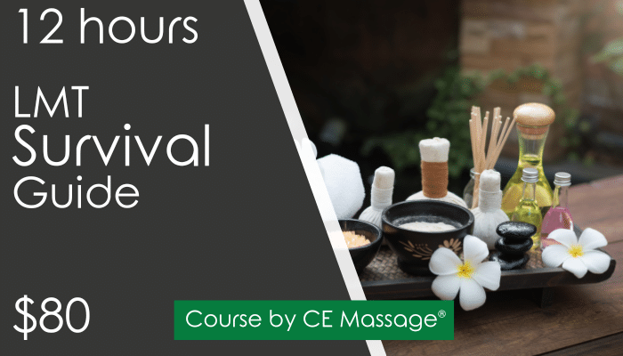 12 hr Survival Guide Course from CEMassage.com