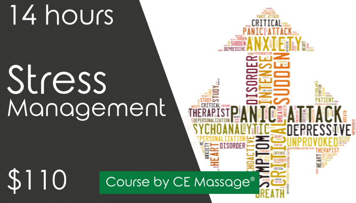 14 hr Stress Management Course from CEMassage.com