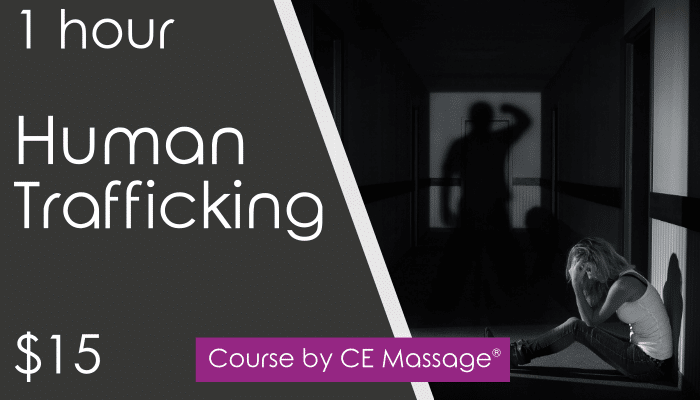 1 hr Human Trafficking Course from CEMassage.com